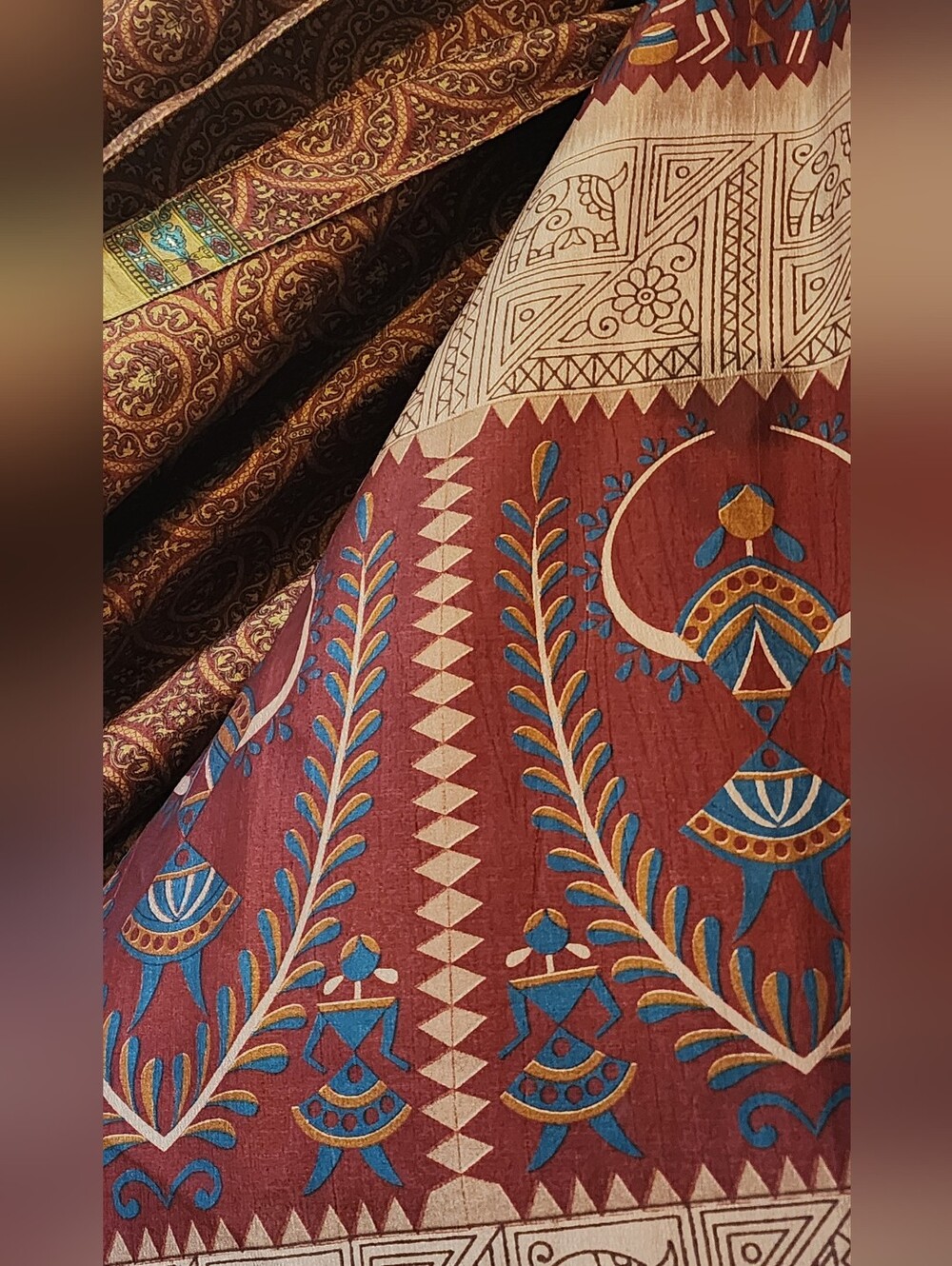 Reversible Wrap Skirt XL - Picture 5 of 8